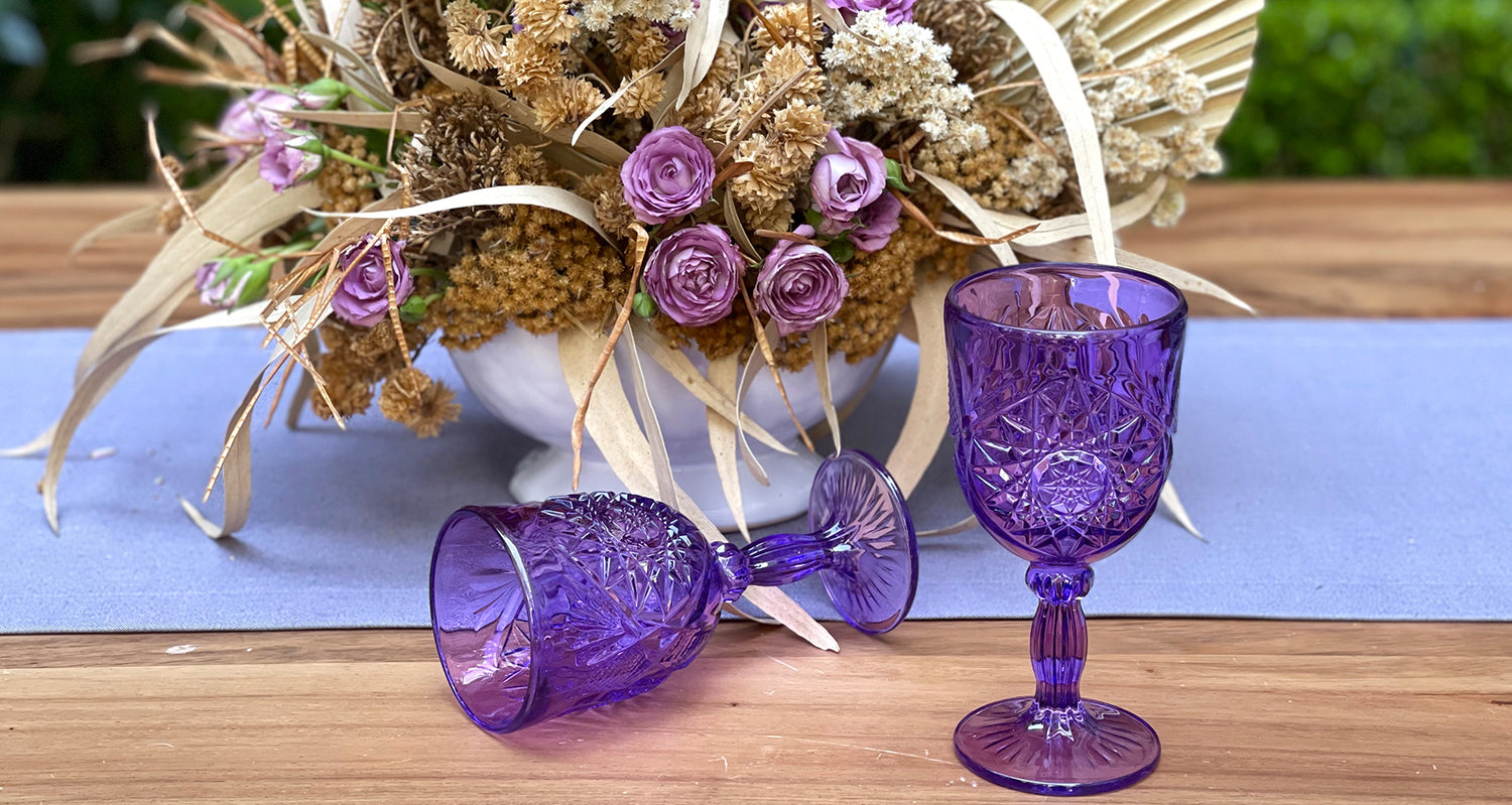 ¿Copas de colores? Una tendencia muy in