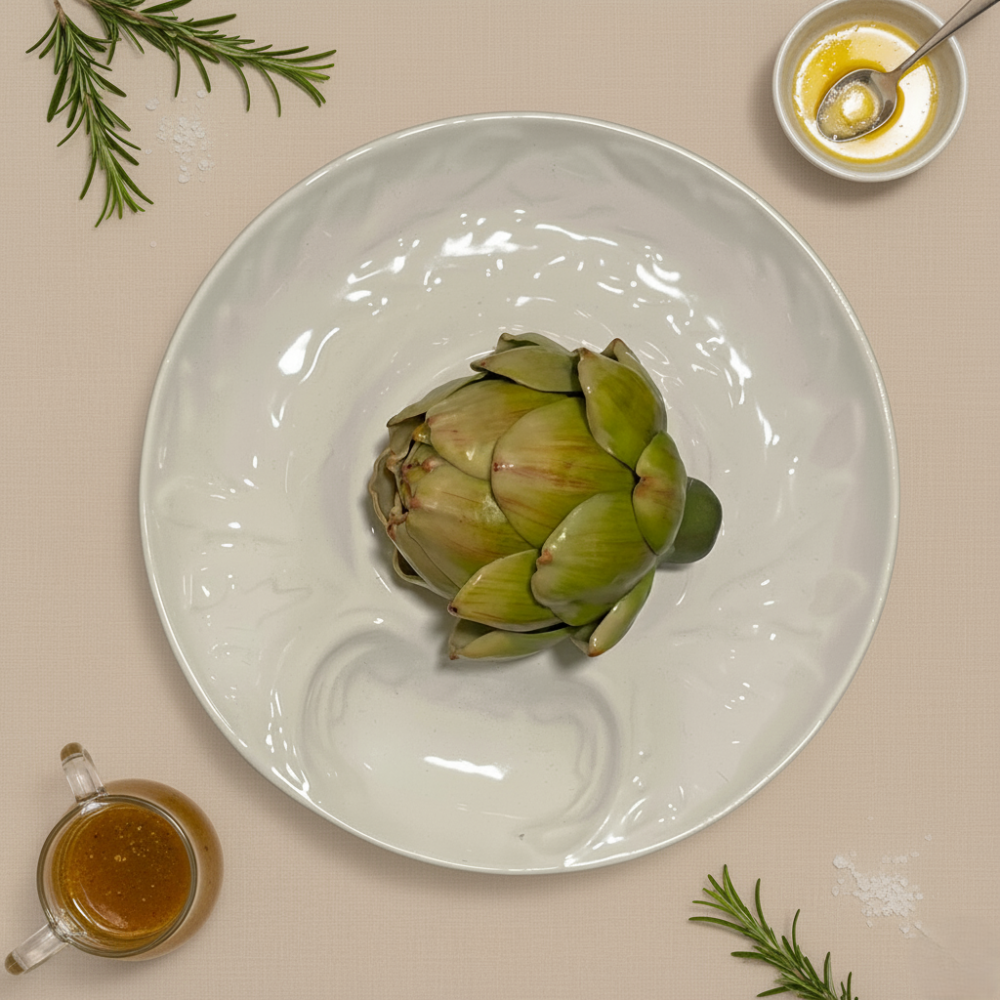 Alcachofa - Plato de Cerámica