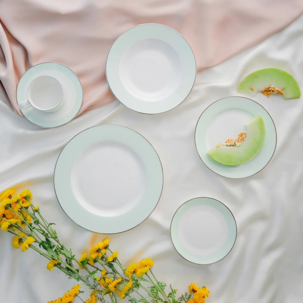 Huna Bacalar (Set de 6) - Vajilla de Porcelana