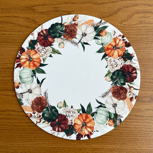 Deep Autumn Wreath - Funda Plato Base