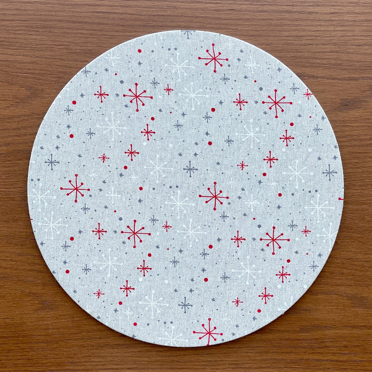 Festive Christmas Fleke - Funda / Individual Rígido (MDF)