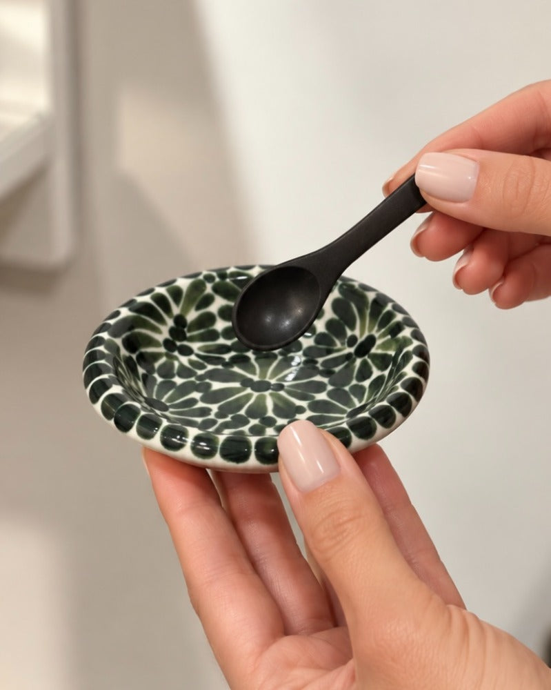 Talavera Flor Redondo - Plato Especiero
