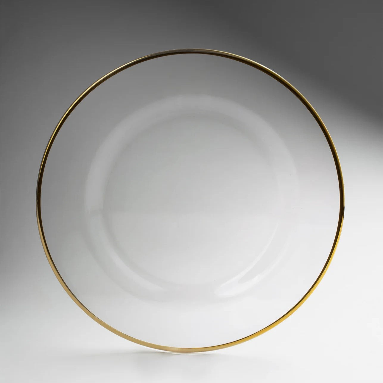 Plato Cristal Transparente Filo  - Plato Base