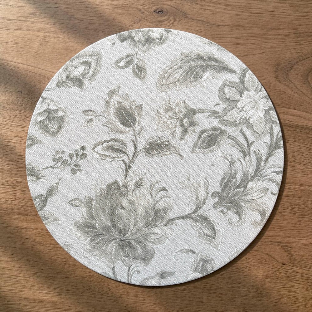 Gray Blossom - Funda Plato Base