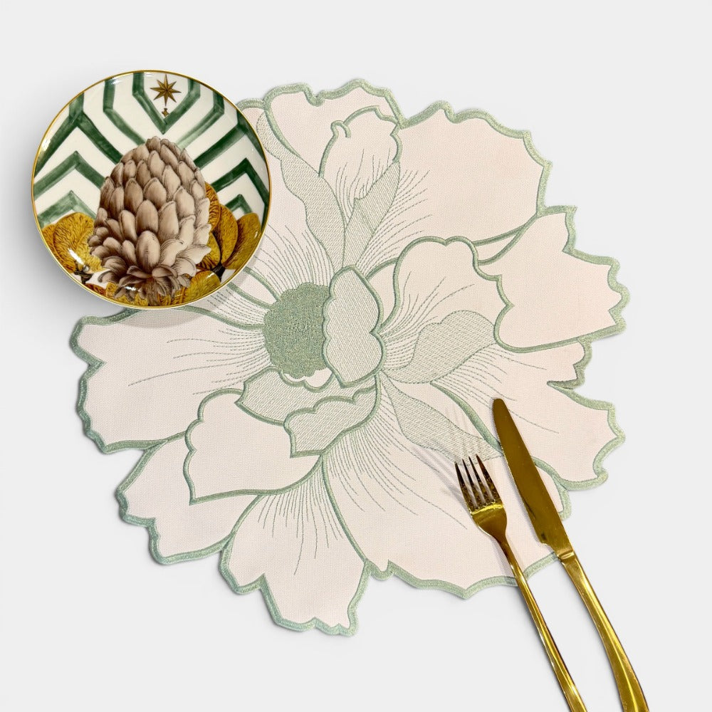 Sarandi Light Green (Set de 6) - Individual de Mesa