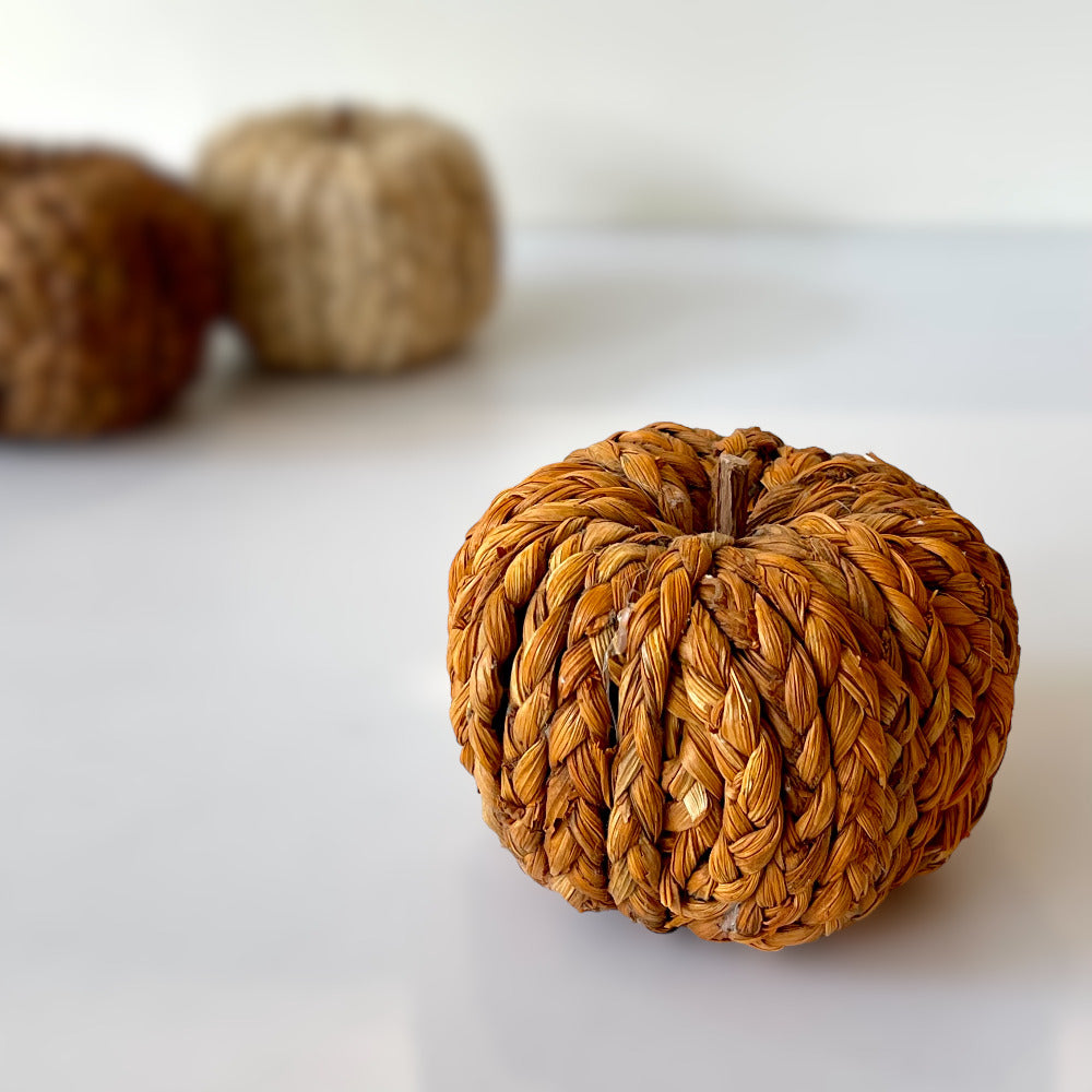 Braided Pumpkin - Decoración