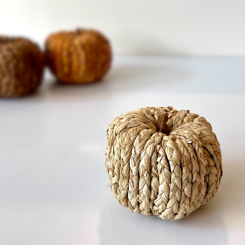 Braided Pumpkin - Decoración