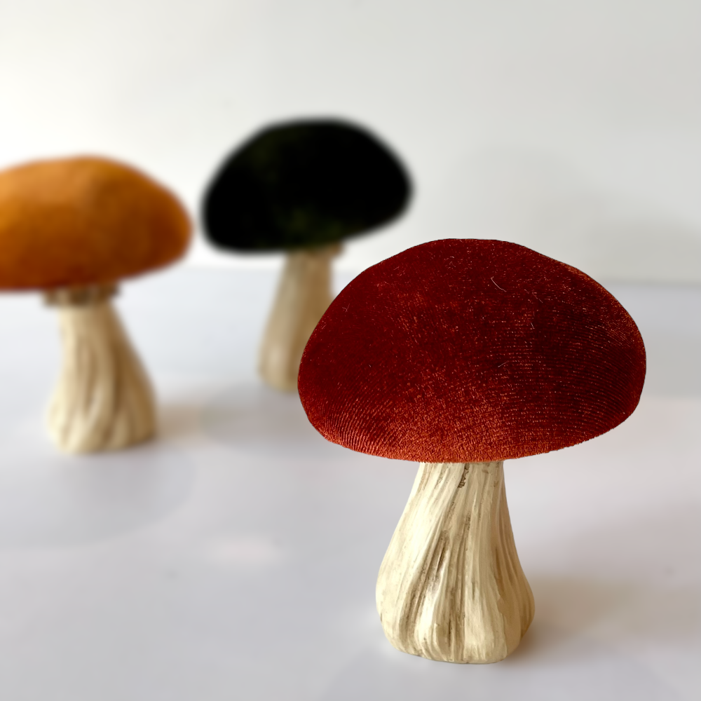 Velvet Mushroom - Decoración