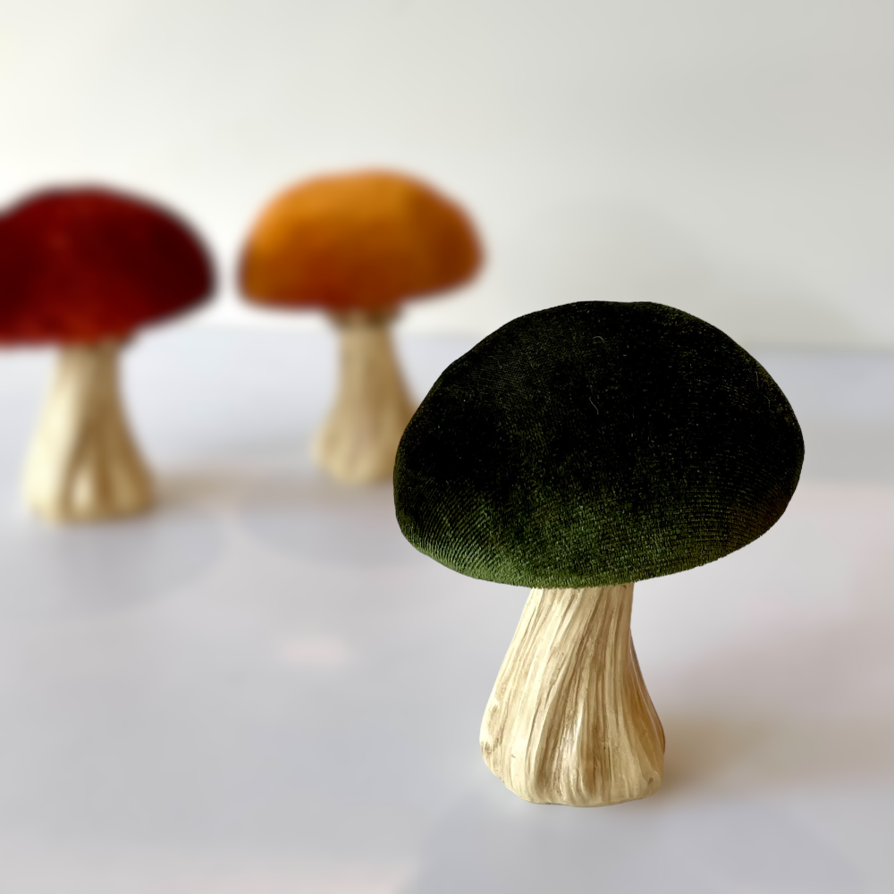 Velvet Mushroom - Decoración