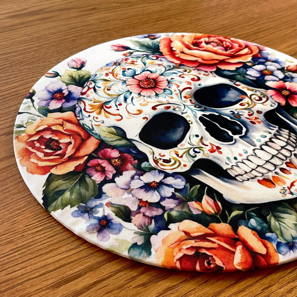 Colored Skull - Funda Plato Base