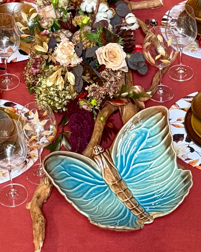 Blue Butterfly - Bowl Frutero