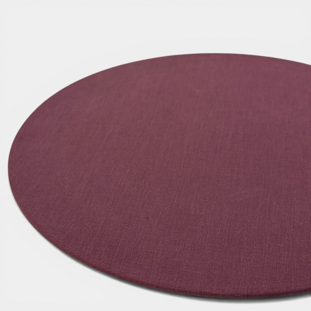 Purple Lino - Funda Plato Base