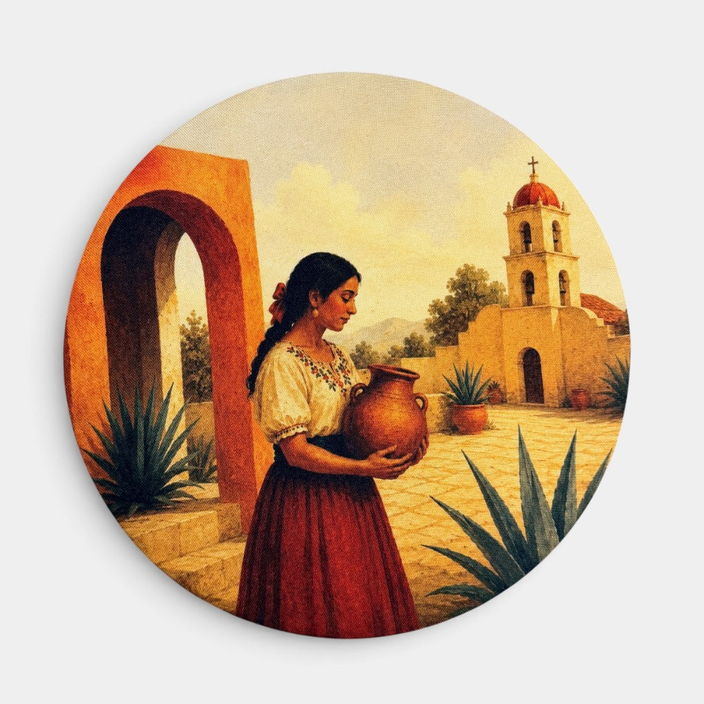 Adelita - Funda / Individual Rígido (MDF)