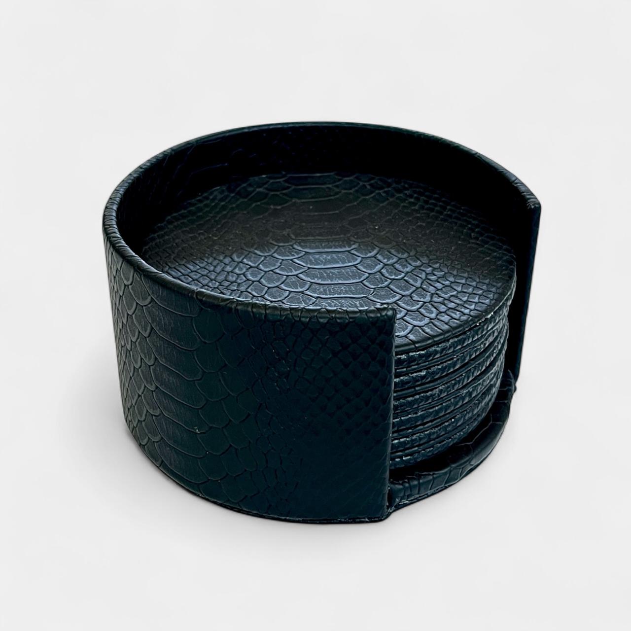 Ortiga Drillo Porta Vasos con Cajita (Set de 6)