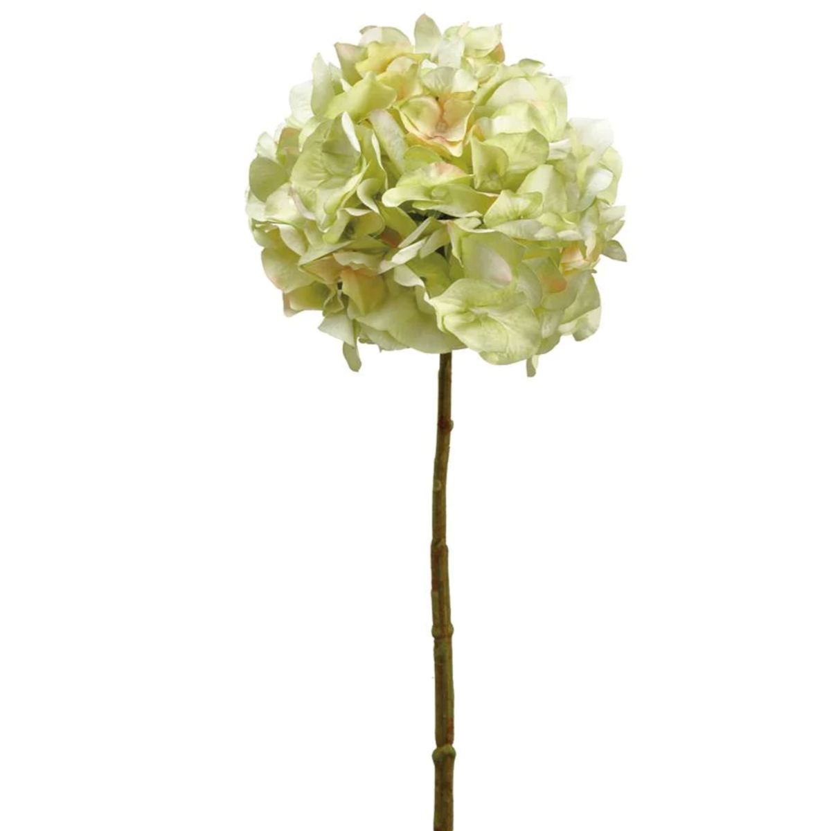 Hortencia Verde Claro - Flores Artificiales