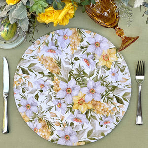 Festive Easter Floral - Funda Plato Base