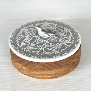 Döni Gris Pájaro Dorado - Tortillero de Madera